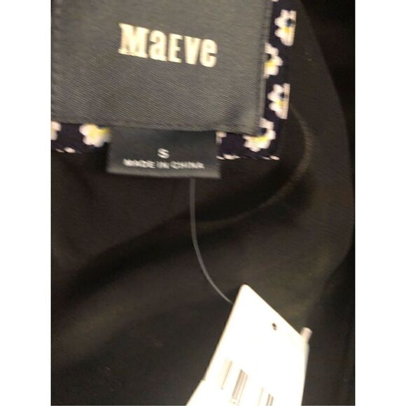 ANTHROPOLOGIE Maeve Retro Tilde Jacquard Mixed Media Dress Size S NWT - Picture 14 of 16